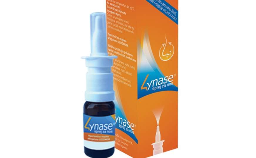 Lynase® sprej za nos -  najbolja prevencija zaraze respiratornim virusima   